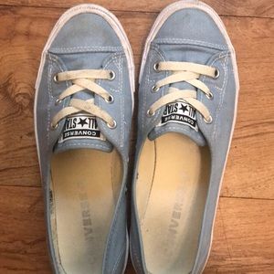 Converse Sky Blue Slip-ons
